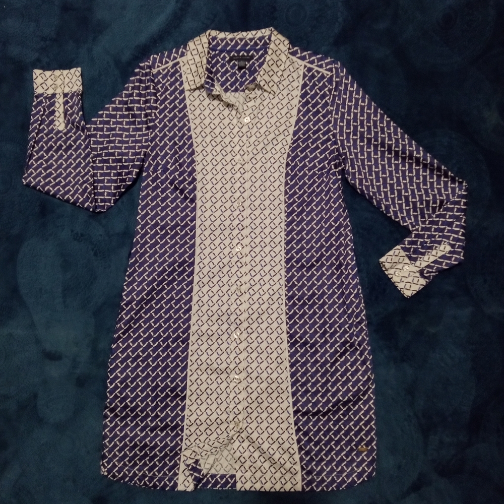 Women's Medium Tommy Hilfiger Button Down Dress w/pockets